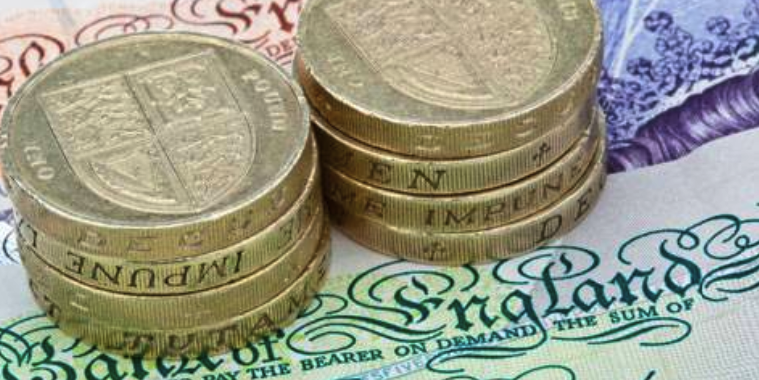 Sterling Moves to a Two-Week Trough After UK Labor Data